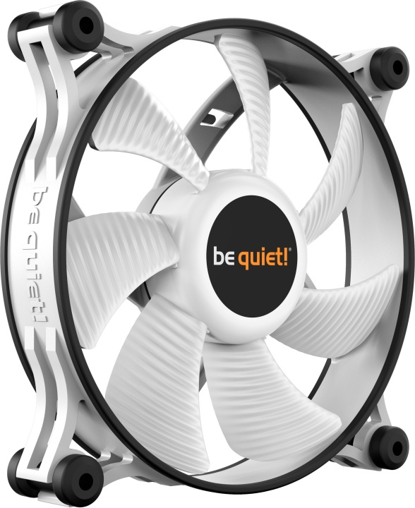 Be Quiet! Shadow Wings 2 PWM-fläkt, 120 mm, vit i gruppen DATORER & KRINGUTRUSTNING / Datorkomponenter / Kylning / Chassifläktar hos TP E-commerce Nordic AB (C71733)