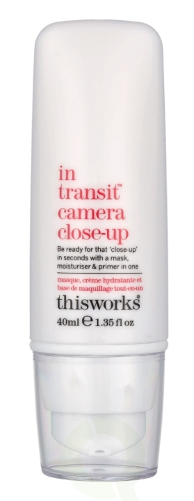 This Works In Transit Camera Close-Up Mask 40 ml i gruppen SKÖNHET & HÄLSA / Hudvård / Ansiktsvård / Masker hos TP E-commerce Nordic AB (C71942)