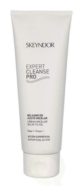 Skeyndor Expert Cleanse Pro Urban Micellar Balm-To-Oil 125 ml i gruppen SKÖNHET & HÄLSA / Hudvård / Ansiktsvård / Rengöring hos TP E-commerce Nordic AB (C71954)