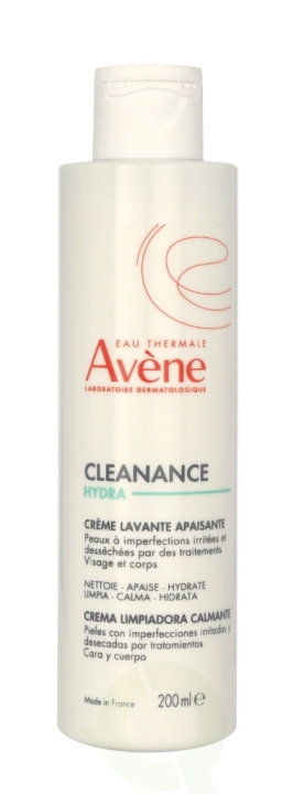 Avene Cleanance Hydra Soothing Cleansing Cream 200 ml Blemishprone Skin Left Dry And Irritated By Treatments i gruppen SKÖNHET & HÄLSA / Hudvård / Ansiktsvård / Rengöring hos TP E-commerce Nordic AB (C71962)