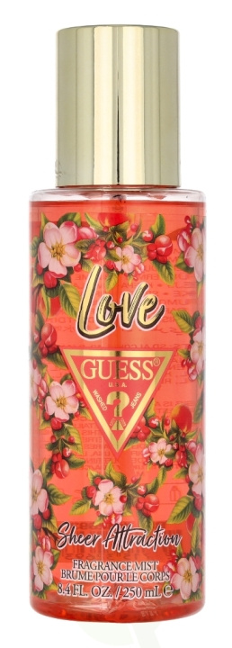 Guess Love Sheer Attraction Fragrance Mist 250 ml i gruppen SKÖNHET & HÄLSA / Hudvård / Kroppsvård / Bodymist hos TP E-commerce Nordic AB (C71973)