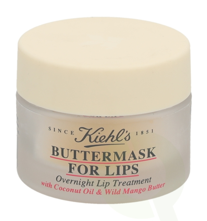 Kiehl\'s Buttermask For Lips 10 g Overzicht Lip Treatment. With Coconut Oil & With Mango Butter i gruppen SKÖNHET & HÄLSA / Makeup / Läppar / Läppbalsam hos TP E-commerce Nordic AB (C71990)