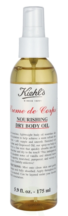 Kiehl\'s Creme De Corps Nourishing Dry Body Oil 175 ml i gruppen SKÖNHET & HÄLSA / Hudvård / Kroppsvård / Kroppsolja hos TP E-commerce Nordic AB (C71996)