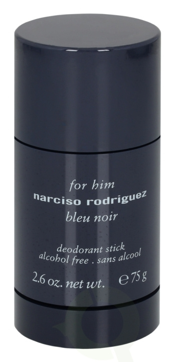 Narciso Rodriguez Bleu Noir for Him Deo Stick 75 g Alcohol Free i gruppen SKÖNHET & HÄLSA / Doft & Parfym / Deodorant / Deo för honom hos TP E-commerce Nordic AB (C72272)