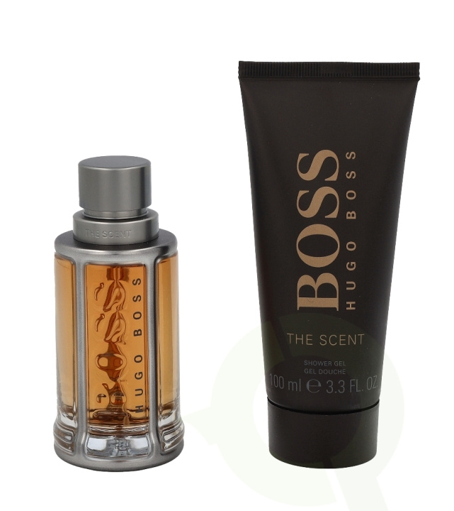 Hugo Boss The Scent Giftset 150 ml Edt Spray 50ml/Shower Gel 100ml i gruppen SKÖNHET & HÄLSA / Presentkit / Presentkit För Honom hos TP E-commerce Nordic AB (C72687)