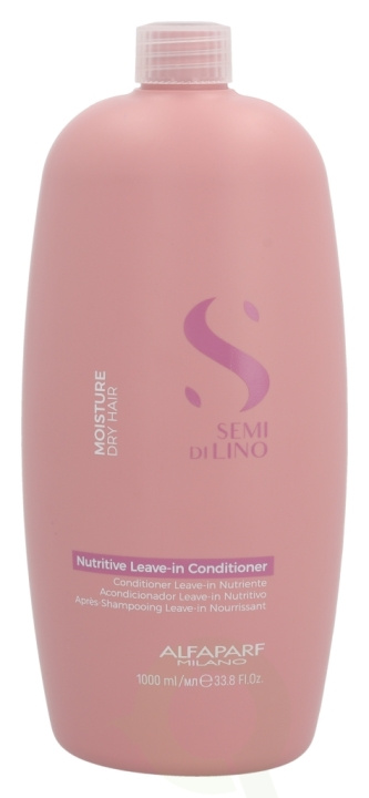 Alfaparf Semi Di Lino Nutritive Leave-In Conditioner 1000 ml Moisture Dry Hair i gruppen SKÖNHET & HÄLSA / Hår & Styling / Hårvårdsprodukter / Balsam hos TP E-commerce Nordic AB (C73029)