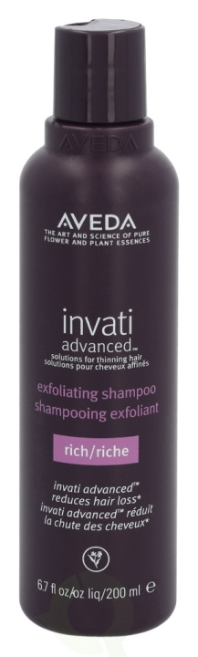 Aveda Invati Advanced Exfoliating Shampoo - Rich 200 ml i gruppen SKÖNHET & HÄLSA / Hår & Styling / Hårvårdsprodukter / Schampo hos TP E-commerce Nordic AB (C73213)