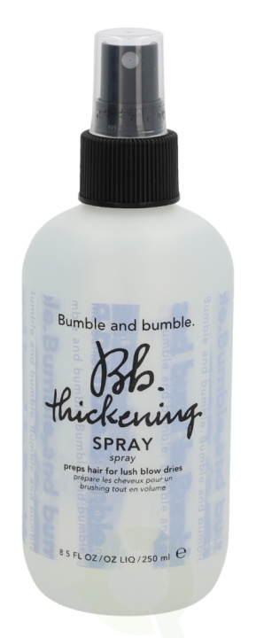 Bumble and Bumble Bumble & Bumble Styling Thickening Hairspray 250 ml Preps Hair For Lusha Blow Dries i gruppen SKÖNHET & HÄLSA / Hår & Styling / Hårstylingprodukter / Hårspray hos TP E-commerce Nordic AB (C73266)