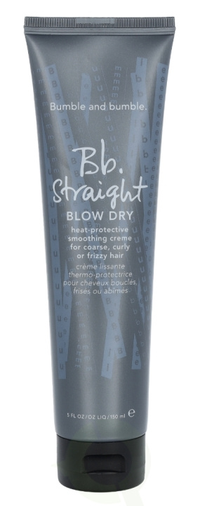 Bumble and Bumble Bumble & Bumble Straight Blow Dry 150 ml Heat-Protective Smoothing Creme, For Coarse, Curly Or Frizzy Hair i gruppen SKÖNHET & HÄLSA / Hår & Styling / Hårstylingprodukter / Stylingcreme hos TP E-commerce Nordic AB (C73267)