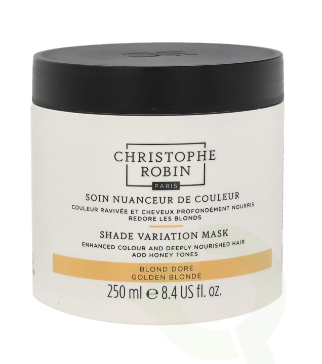 Christophe Robin Shade Variation Mask 250 ml Golden Blond i gruppen SKÖNHET & HÄLSA / Hår & Styling / Hårvårdsprodukter / Hårinpackning hos TP E-commerce Nordic AB (C73325)