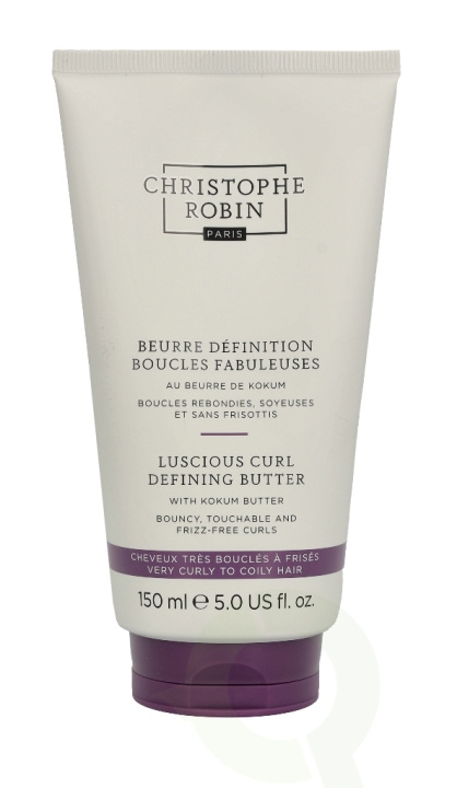 Christophe Robin Luscious Curl Defining Butter 150 ml i gruppen SKÖNHET & HÄLSA / Hår & Styling / Hårvårdsprodukter / Balsam hos TP E-commerce Nordic AB (C73331)