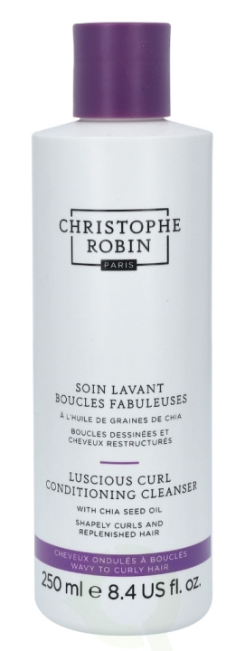 Christophe Robin Luscious Curl Conditioning Cleanser 250 ml i gruppen SKÖNHET & HÄLSA / Hår & Styling / Hårvårdsprodukter / Balsam hos TP E-commerce Nordic AB (C73332)