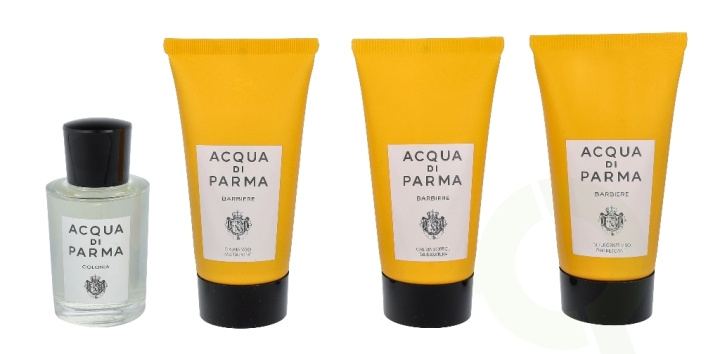 Acqua Di Parma Barbiere Daily Ritual 140 ml Edc Spray20ml/Shaving Cream 40ml/Face Wash40ml/Face Cream40ml i gruppen SKÖNHET & HÄLSA / Presentkit / Presentkit För Honom hos TP E-commerce Nordic AB (C73335)