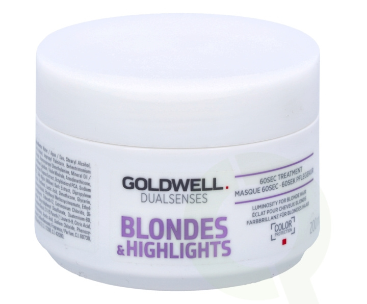 Goldwell Dualsenses B&H 60S Treatment 200 ml For Blonde Hair i gruppen SKÖNHET & HÄLSA / Hår & Styling / Hårvårdsprodukter / Hårinpackning hos TP E-commerce Nordic AB (C73358)