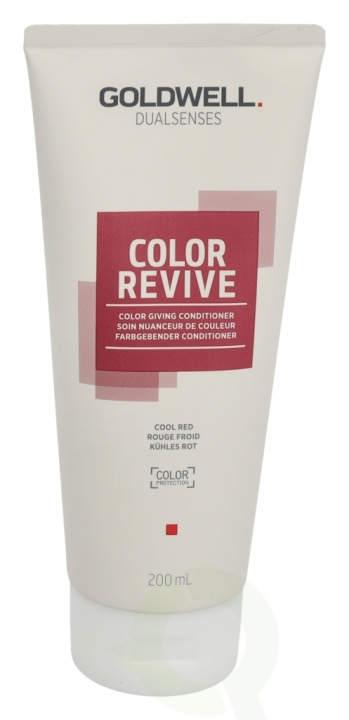 Goldwell Dualsenses Color Revive Color Giving Conditioner 200 ml Cool Red i gruppen SKÖNHET & HÄLSA / Hår & Styling / Hårvårdsprodukter / Hårfärg / Hårfärg & Färgbomb hos TP E-commerce Nordic AB (C73380)