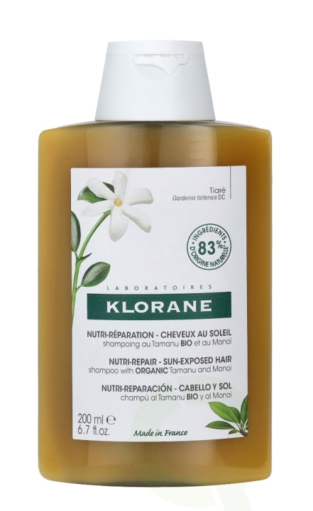 Klorane Polysianes Nutritional Shampoo 200 ml i gruppen SKÖNHET & HÄLSA / Hår & Styling / Hårvårdsprodukter / Schampo hos TP E-commerce Nordic AB (C73478)