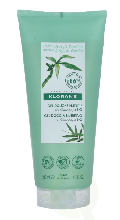 Klorane Shower Gel - Bamboo 200 ml i gruppen SKÖNHET & HÄLSA / Hudvård / Kroppsvård / Bad & Duschcreme hos TP E-commerce Nordic AB (C73482)