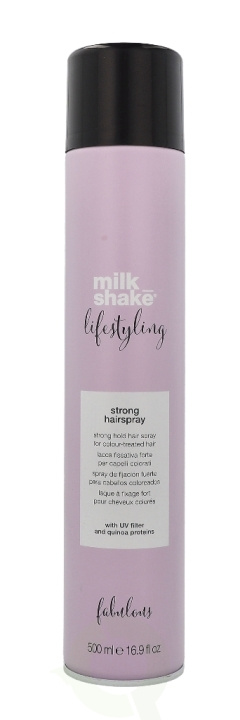 Milk_Shake Lifestyling Strong Hold Hairspray 500 ml Strong Hold Hair Spray/For Colour-treated Hair i gruppen SKÖNHET & HÄLSA / Hår & Styling / Hårstylingprodukter / Hårspray hos TP E-commerce Nordic AB (C73604)