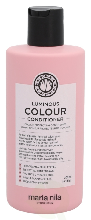 Maria Nila Luminous Colour Conditioner 300 ml i gruppen SKÖNHET & HÄLSA / Hår & Styling / Hårvårdsprodukter / Balsam hos TP E-commerce Nordic AB (C73640)