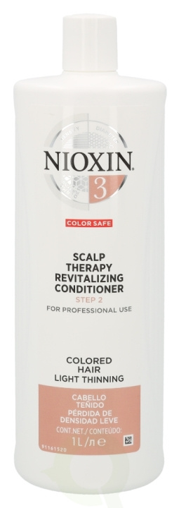 Nioxin System 3 Scalp Therapy Revitalizing Conditioner 1000 ml Step 2 i gruppen SKÖNHET & HÄLSA / Hår & Styling / Hårvårdsprodukter / Balsam hos TP E-commerce Nordic AB (C73663)