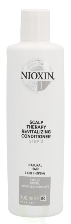 Nioxin System 1 Scalp Therapy Revitalizing Conditioner 300 ml Step 2/Natural Hair Light Thinning i gruppen SKÖNHET & HÄLSA / Hår & Styling / Hårvårdsprodukter / Balsam hos TP E-commerce Nordic AB (C73666)