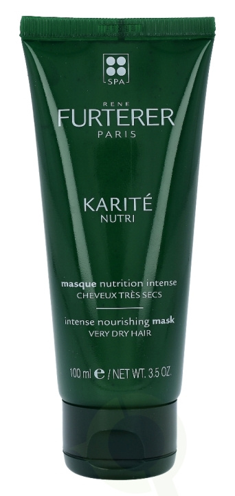 Rene Furterer Karite Nutri Intense Nourishing Mask 100 ml Very Dry Hair i gruppen SKÖNHET & HÄLSA / Hår & Styling / Hårvårdsprodukter / Hårinpackning hos TP E-commerce Nordic AB (C73725)