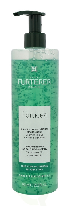 Rene Furterer Forticea Strenghtening Revitalizing Shampoo 600 ml All Hair Types i gruppen SKÖNHET & HÄLSA / Hår & Styling / Hårvårdsprodukter / Schampo hos TP E-commerce Nordic AB (C73740)