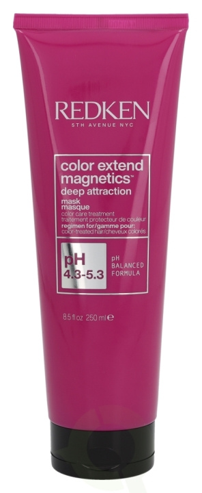 Redken Color Extend Magnetics Deep Attraction Mask 250 ml For Color-Treated Hair i gruppen SKÖNHET & HÄLSA / Hår & Styling / Hårvårdsprodukter / Hårinpackning hos TP E-commerce Nordic AB (C73748)