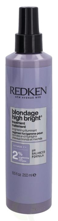 Redken Blondage High Bright Treatment 250 ml i gruppen SKÖNHET & HÄLSA / Hår & Styling / Hårvårdsprodukter / Balsamspray/kur hos TP E-commerce Nordic AB (C73760)