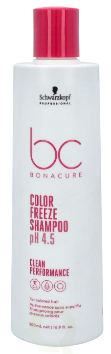 Schwarzkopf Bonacure Color Freeze Shampoo Ph 4.5 500 ml For Coloured Hair i gruppen SKÖNHET & HÄLSA / Hår & Styling / Hårvårdsprodukter / Schampo hos TP E-commerce Nordic AB (C73793)