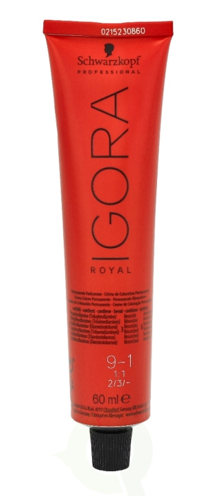 Schwarzkopf Igora Royal Permanent Color Creme 60 ml 45536 i gruppen SKÖNHET & HÄLSA / Hår & Styling / Hårvårdsprodukter / Hårfärg / Hårfärg & Färgbomb hos TP E-commerce Nordic AB (C73810)