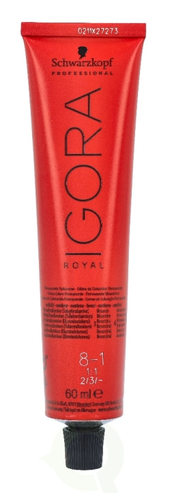 Schwarzkopf Igora Royal Permanent Color Creme 60 ml 45505 i gruppen SKÖNHET & HÄLSA / Hår & Styling / Hårvårdsprodukter / Hårfärg / Hårfärg & Färgbomb hos TP E-commerce Nordic AB (C73812)