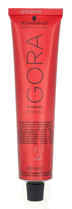 Schwarzkopf Igora Royal Permanent Color Creme 60 ml 45474 i gruppen SKÖNHET & HÄLSA / Hår & Styling / Hårvårdsprodukter / Hårfärg / Hårfärg & Färgbomb hos TP E-commerce Nordic AB (C73815)