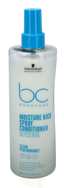 Schwarzkopf Bonacure Hyaluronic Moisture Kick Spray Conditioner Spray Conditioner 400 ml i gruppen SKÖNHET & HÄLSA / Hår & Styling / Hårvårdsprodukter / Balsam hos TP E-commerce Nordic AB (C73820)