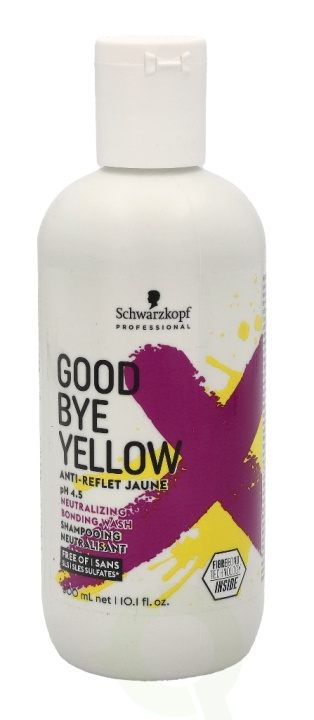 Schwarzkopf Goodbye Yellow Shampoo PH 4.5 300 ml Sulfate-Free i gruppen SKÖNHET & HÄLSA / Hår & Styling / Hårvårdsprodukter / Schampo hos TP E-commerce Nordic AB (C73830)