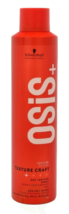 Schwarzkopf Osis+ Texture Craft Dry Texture Spray 300 ml #2 Medium Control i gruppen SKÖNHET & HÄLSA / Hår & Styling / Hårstylingprodukter / Hårspray hos TP E-commerce Nordic AB (C73834)