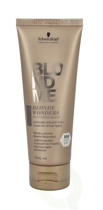 Schwarzkopf Blond Me Blonde Wonders Restoring Balm 75 ml i gruppen SKÖNHET & HÄLSA / Hår & Styling / Hårvårdsprodukter / Balsam hos TP E-commerce Nordic AB (C73848)