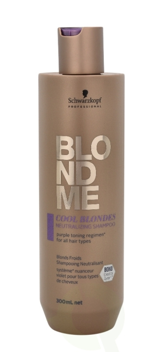 Schwarzkopf Blond Me Cool Blondes Neutralizing Shampoo 300 ml For All Hair Types i gruppen SKÖNHET & HÄLSA / Hår & Styling / Hårvårdsprodukter / Schampo hos TP E-commerce Nordic AB (C73849)