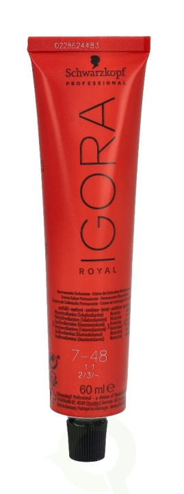 Schwarzkopf Igora Royal Permanent Color Creme 60 ml 7-48 i gruppen SKÖNHET & HÄLSA / Hår & Styling / Hårvårdsprodukter / Hårfärg / Hårfärg & Färgbomb hos TP E-commerce Nordic AB (C73868)