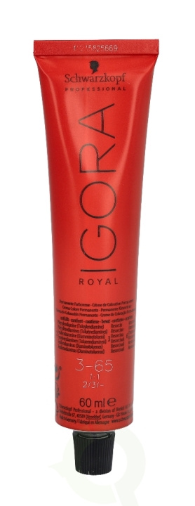 Schwarzkopf Igora Royal Permanent Color Creme 60 ml 3-65 i gruppen SKÖNHET & HÄLSA / Hår & Styling / Hårvårdsprodukter / Hårfärg / Hårfärg & Färgbomb hos TP E-commerce Nordic AB (C73870)