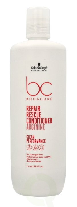 Schwarzkopf Bonacure Repair Rescue Conditioner 1000 ml For Damaged Hair i gruppen SKÖNHET & HÄLSA / Hår & Styling / Hårvårdsprodukter / Balsam hos TP E-commerce Nordic AB (C73895)