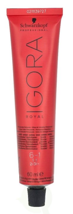 Schwarzkopf Igora Royal Permanent Color Creme 60 ml 45444 i gruppen SKÖNHET & HÄLSA / Hår & Styling / Hårvårdsprodukter / Hårfärg / Hårfärg & Färgbomb hos TP E-commerce Nordic AB (C73902)