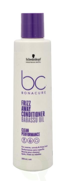 Schwarzkopf Bonacure Frizz Away Conditioner 200 ml i gruppen SKÖNHET & HÄLSA / Hår & Styling / Hårvårdsprodukter / Balsam hos TP E-commerce Nordic AB (C73904)