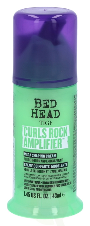 TIGI Bh Curls Rock Amplifier Mega Shaping Cream 43 ml i gruppen SKÖNHET & HÄLSA / Hår & Styling / Hårstylingprodukter / Gele / Gelespray hos TP E-commerce Nordic AB (C73912)