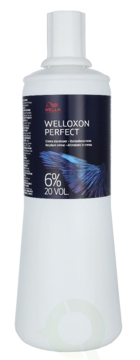 Wella Welloxon Perfect Creme Developer 1000 ml 6% 20 Vol. i gruppen SKÖNHET & HÄLSA / Hår & Styling / Hårvårdsprodukter / Hårfärg / Hårfärg & Färgbomb hos TP E-commerce Nordic AB (C73944)