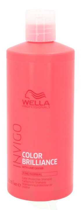 Wella Invigo - Color Brilliance Color Protection Shampoo 500 ml Fine/Normal i gruppen SKÖNHET & HÄLSA / Hår & Styling / Hårvårdsprodukter / Schampo hos TP E-commerce Nordic AB (C74019)