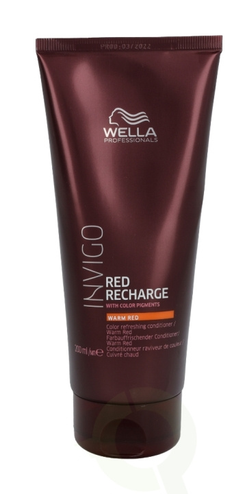 Wella Invigo - Red Recharge Color Refr. Cond. 300 ml Warm Red i gruppen SKÖNHET & HÄLSA / Hår & Styling / Hårvårdsprodukter / Balsam hos TP E-commerce Nordic AB (C74043)