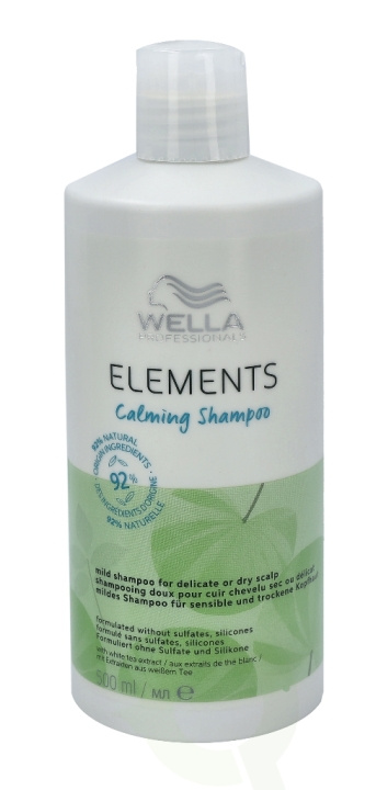 Wella Elements - Calming Shampoo 500 ml i gruppen SKÖNHET & HÄLSA / Hår & Styling / Hårvårdsprodukter / Schampo hos TP E-commerce Nordic AB (C74094)