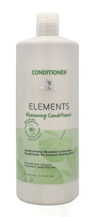 Wella Elements - Renewing Conditioner 1000 ml i gruppen SKÖNHET & HÄLSA / Hår & Styling / Hårvårdsprodukter / Balsam hos TP E-commerce Nordic AB (C74095)