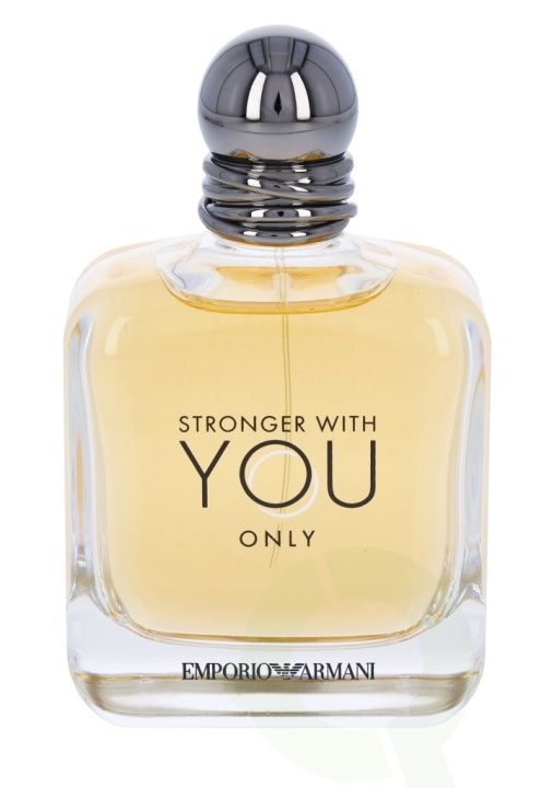 Armani Stronger With You Only Edt Spray 100 ml i gruppen SKÖNHET & HÄLSA / Doft & Parfym / Parfym / Parfym för honom hos TP E-commerce Nordic AB (C74292)